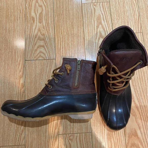 Sperry Saltwater Waterproof Lined Duck Boots - Picture 2 of 6